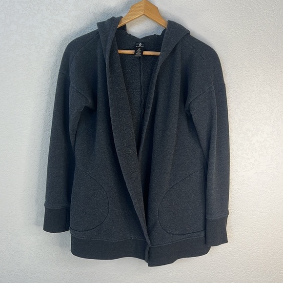 Active Life Hooded Cardigan Gray size Medium - Picture 1 of 9
